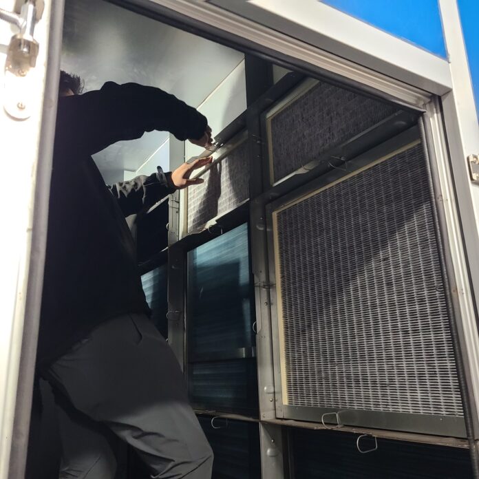 폐섬유+여과필터+설치모습+(1)